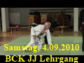 BCK JuJutsu Lehrgang, 04.09.10.